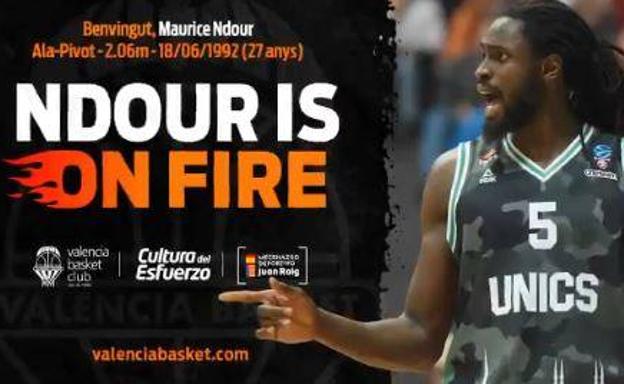 El Valencia Basket ficha a Maurice Ndour