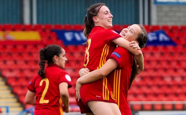 Un gol de Olga Carmona mete a España en semifinales