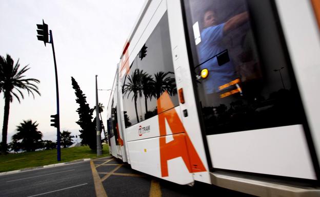 El Tram atropella a una mujer en Alicante