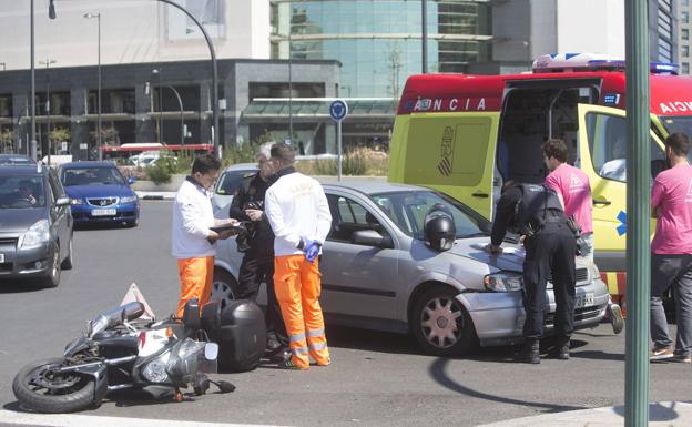 Tráfico vigilará las motos el fin de semana ante el aumento de accidentes