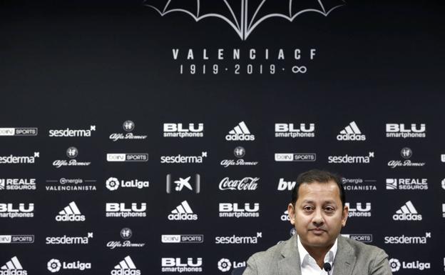 Murthy se muestra decepcionado por la situación del Valencia