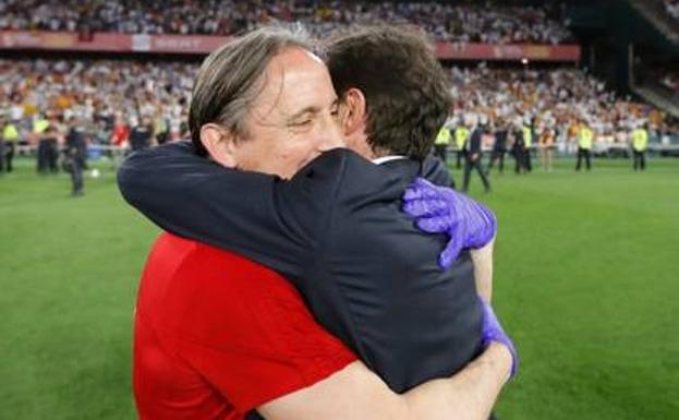 Marcelino suma muestras de apoyo de los suyos