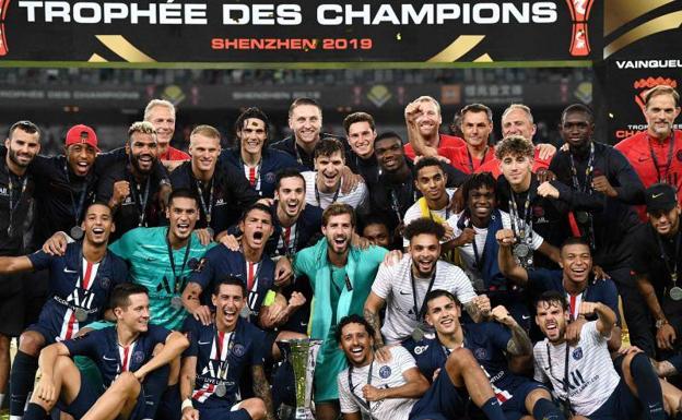 El PSG se lleva el primer título oficial de la temporada