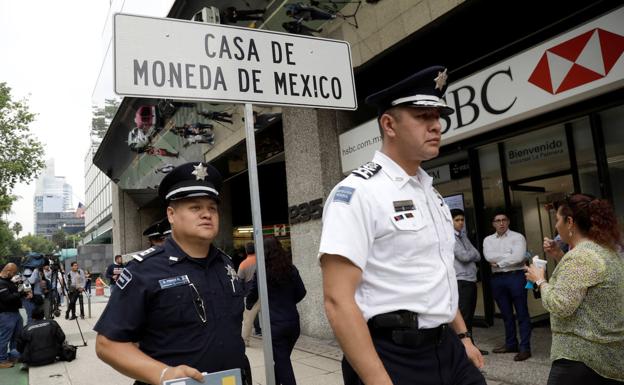 Roban dos millones de euros en oro en la Casa de la Moneda de México