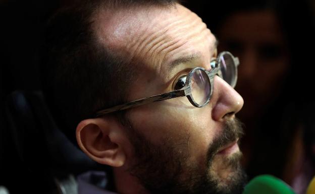 Echenique reprocha a Sánchez que desconfíe de quien «le hizo presidente»