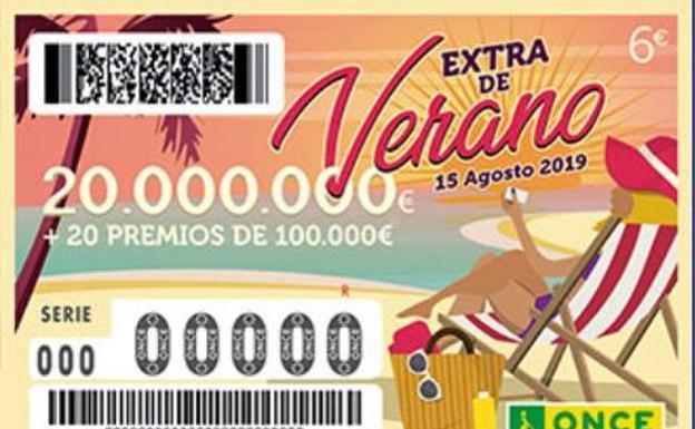 El Extra de Verano de la ONCE reparte 100.000 euros en la Comunitat