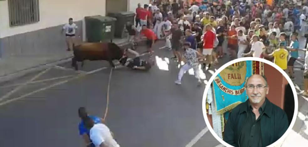 Un hombre muere tras tropezar y ser corneado en el Torico de la Cuerda de Chiva