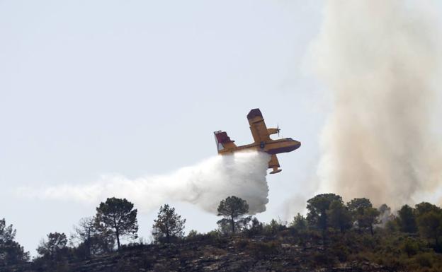 Investigan a un joven de 20 años por el incendio forestal declarado en mayo en Soneja