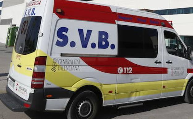 Hospitalizada una mujer tras quedar atrapada y herida por una rama de 7 metros desprendida por el viento en una avenida de Torrent