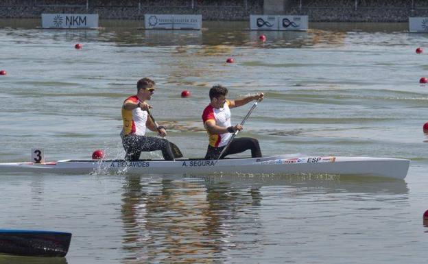 Saúl Craviotto, a las semifinales del K4 500