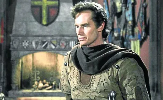 Charlton Heston, en una imagen de 'El Cid'. /R. C.