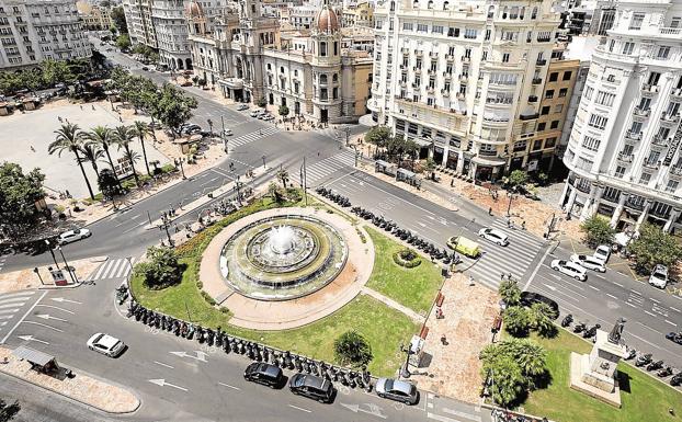 La plaza del Ayuntamiento de Valencia se rediseña casi sin límites