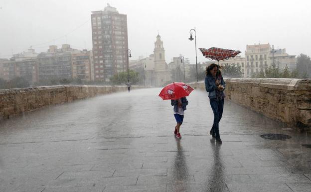 Las localidades en las que más ha llovido esta noche