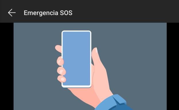 SOS en el móvil, cómo el smartphone puede salvar vidas