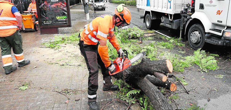 El riesgo de lluvias por la DANA no se aleja de Valencia