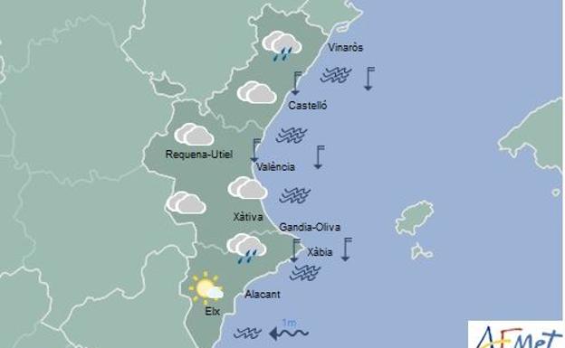 Cerca de 50 observatorios superaron los 100 l/m2 durante la DANA y la inestabilidad seguirá toda la semana