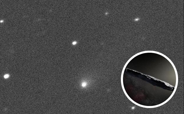 Así es el primer cometa interestelar fotografiado desde la Tierra