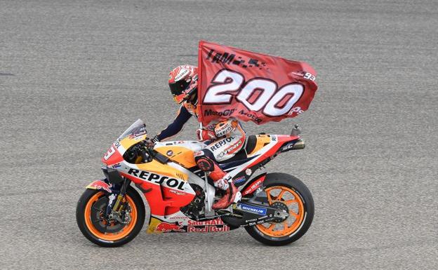 La carrera histórica de Marc Márquez