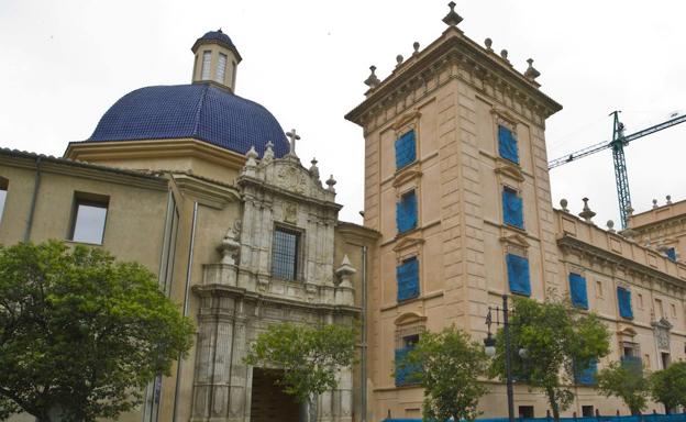 El Museo de Bellas Artes de Valencia repara su cúpula por filtraciones de agua