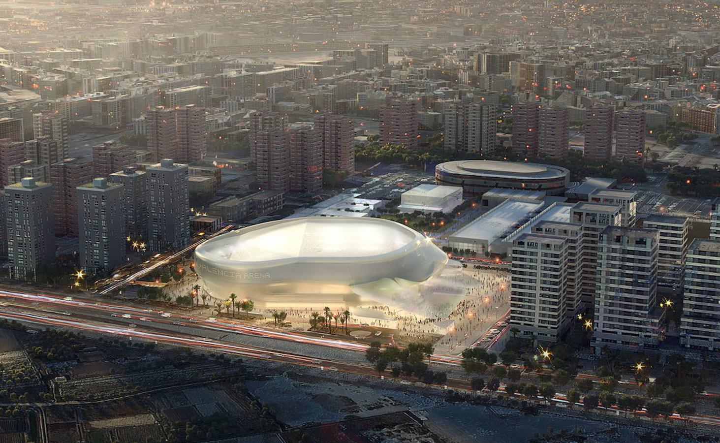 Así son los impresionantes estadios de la empresa de arquitectura HOK