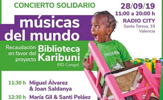 Concierto Solidario En Radio City A Favor De Los Ninos Del Congo Las Provincias