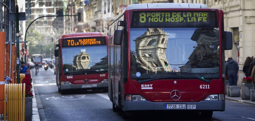 La Sindicatura de Comptes recomendó a la EMT en 2017 mejorar el control de las operaciones bancarias