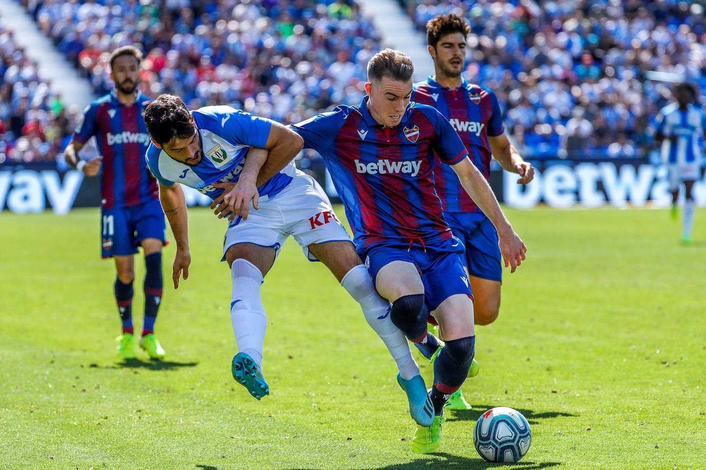 El Leganés-Levante, en imágenes