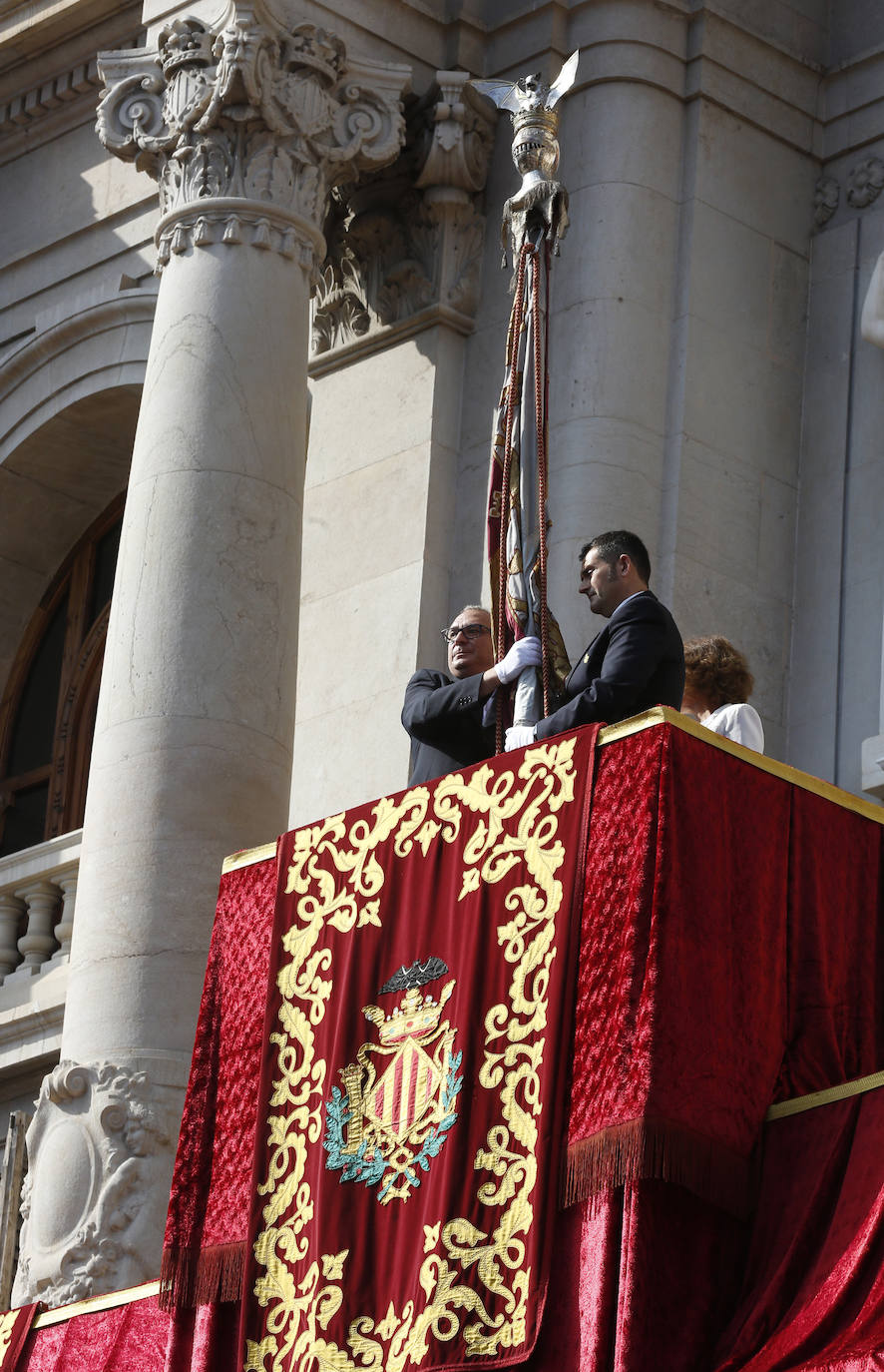 Procesión cívica de Valencia por el 9 d'Octubre de 2019