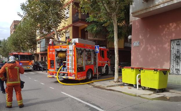 Incendio en una vivienda de Picanya