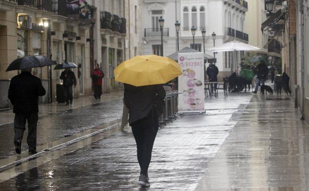 La semana empieza con precipitaciones en varias comarcas de la Comunitat