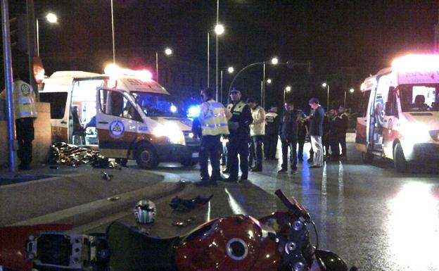 Un peatón fallece en Calp al ser atropellado por una moto en la N-332