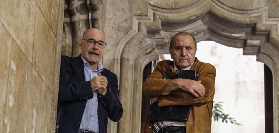Climent, recibido en el Palau de la Generalitat Valenciana tras clamar contra la sentencia del procés