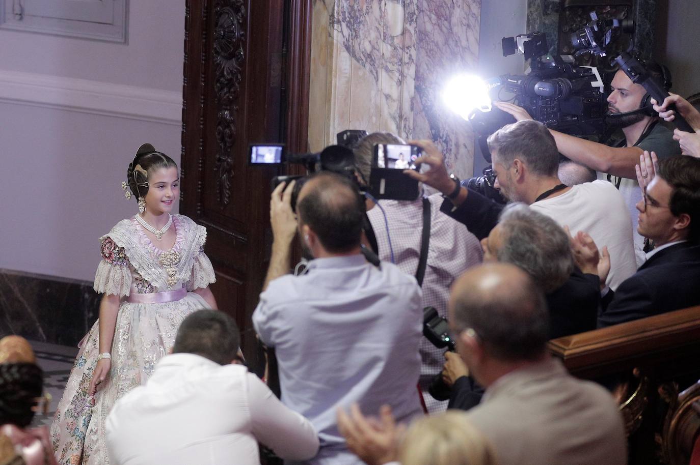 Proclamación de las falleras mayores de Valencia 2020