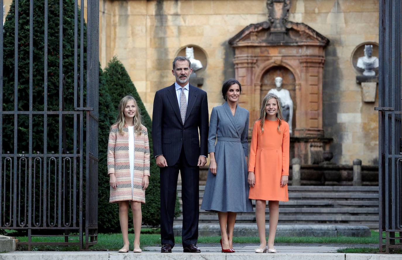 La familia real, preparada para los Premios Princesa de Asturias