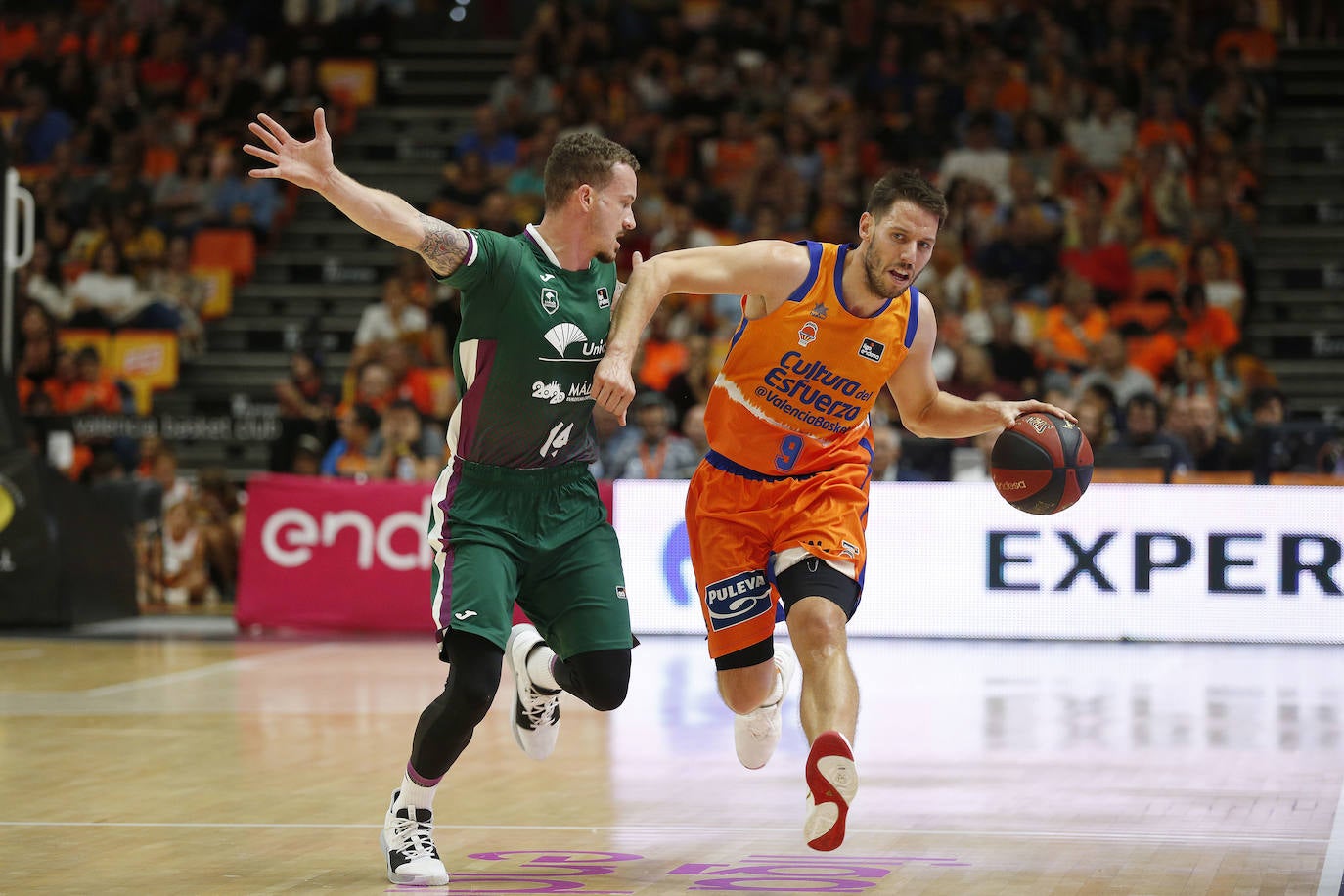 El Valencia Basket - Unicaja, en imágenes