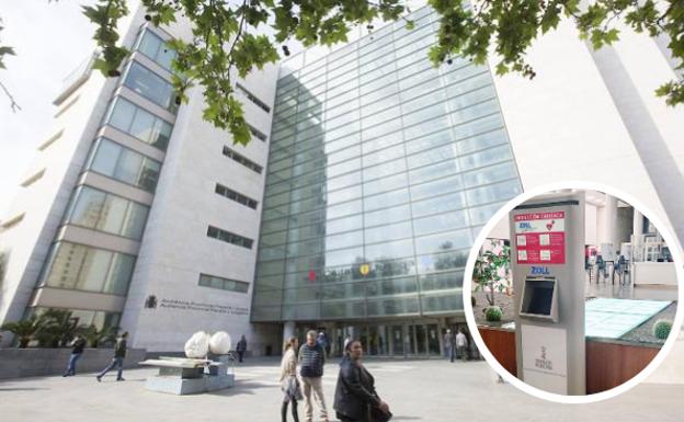 El desfibrilador de la Ciudad de la Justicia carecía de mantenimiento pese a los avisos