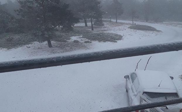 La nieve llega a la Comunitat