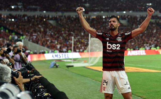 El valenciano que brilla en el Flamengo y que jugará la final de la Libertadores