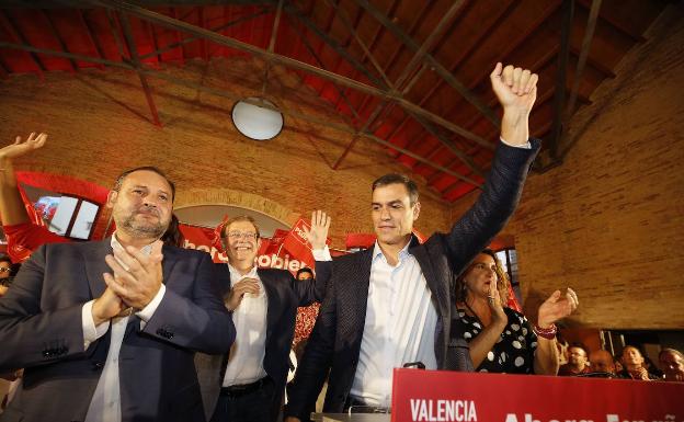 Ferraz se lleva a Mislata el único acto de Sánchez tras el fiasco de Valencia