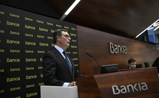 Bankia gana 575 millones hasta septiembre, un 22,6% menos