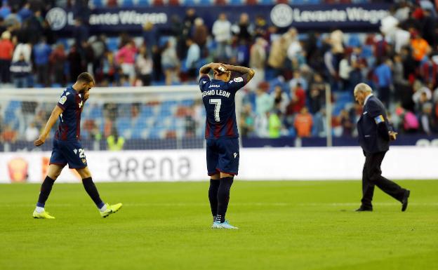 El Levante pierde esencia y gol