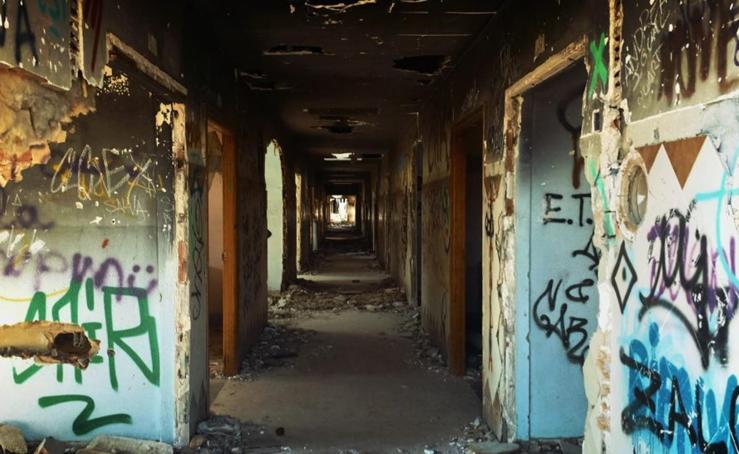 Hallan restos de un ritual en el antiguo psiquiátrico de Cheste