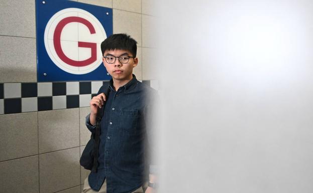 Hong Kong veta la candidatura del activista Joshua Wong