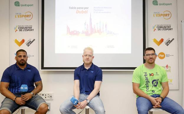 Tres atletas y un destino