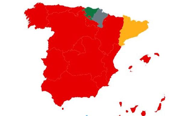 Resultados en Valencia de las elecciones: escrutinio por provincias del 10N