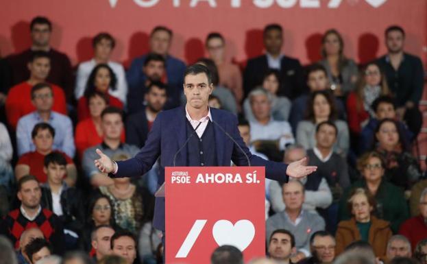 Mitin del PSOE en Castellón: horario y lugar del acto de Pedro Sánchez