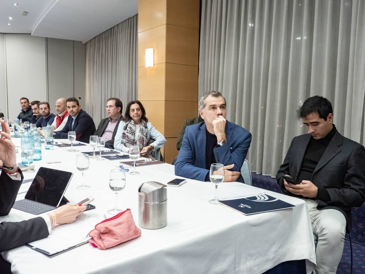 Sede de Ciudadanos en Valencia en la noche electoral del 10-N