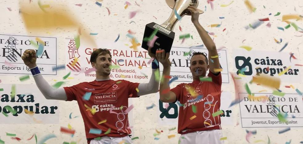 Puchol II , pentacampeón de la Copa de escala i corda