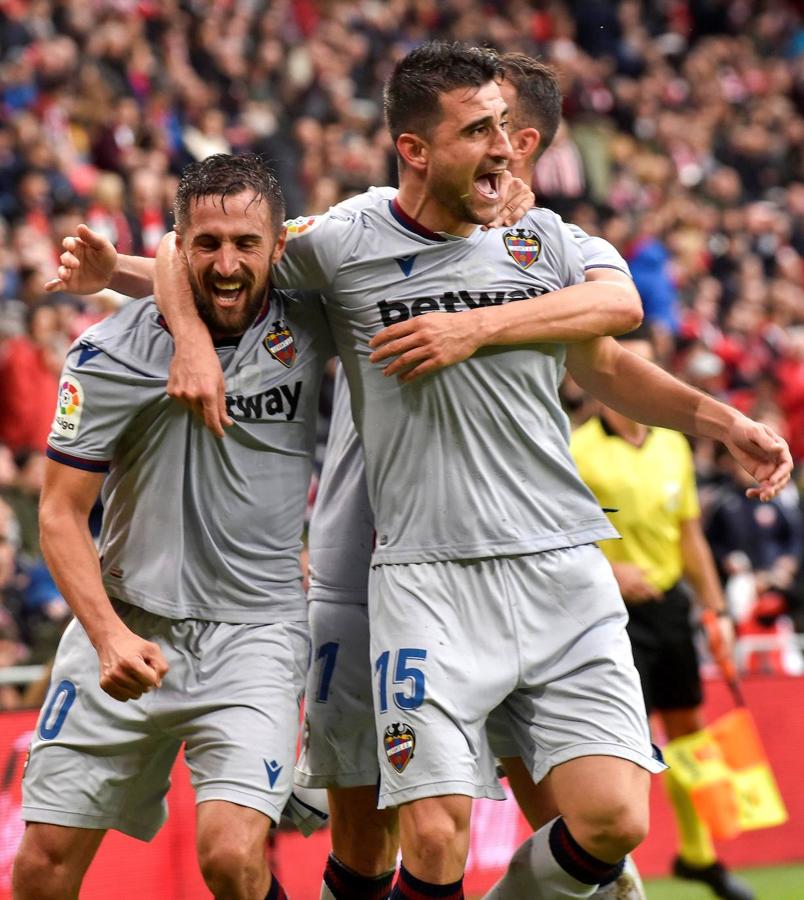 El Athletic-Levante en imágenes