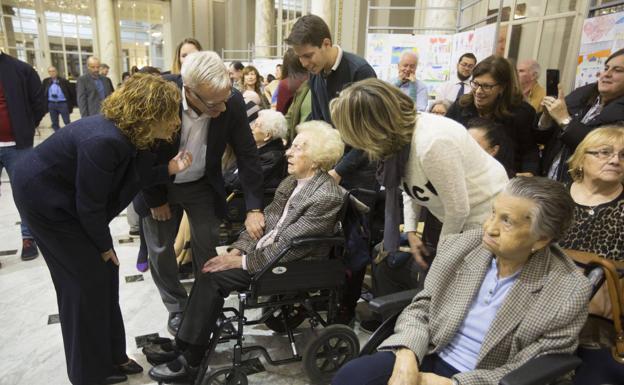 Una gran fiesta para los centenarios de Valencia